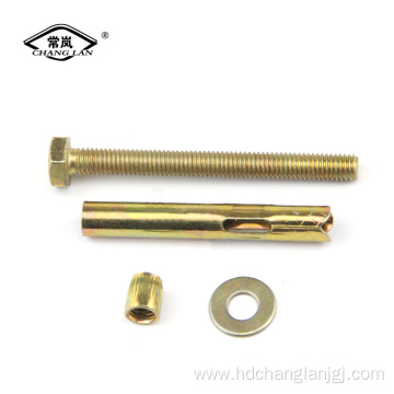 wedge hex bolt steel sleeve anchor